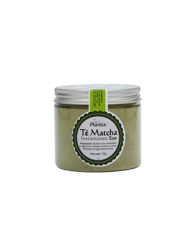 Инстантен чай на прах от био матча – метаболизъм и енергия - Té Matcha Instantáneo Eco Plantis®, 50 g прах - Feel You