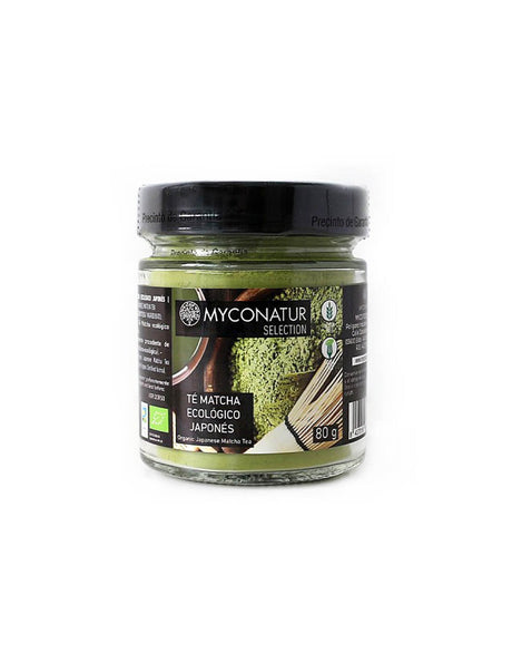 Te matcha japones, Bio - Био матча (фино смлян зелен чай) на прах, 80 g Myconatur - Feel You