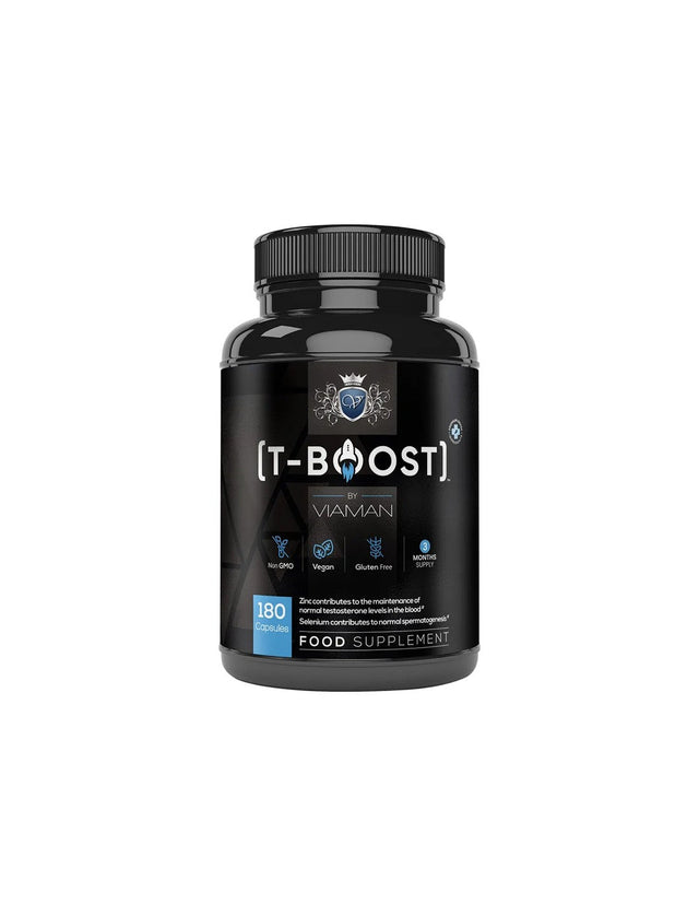 Тестостерон формула за мъже T-Boost Viaman™, 180 капсули - Feel You