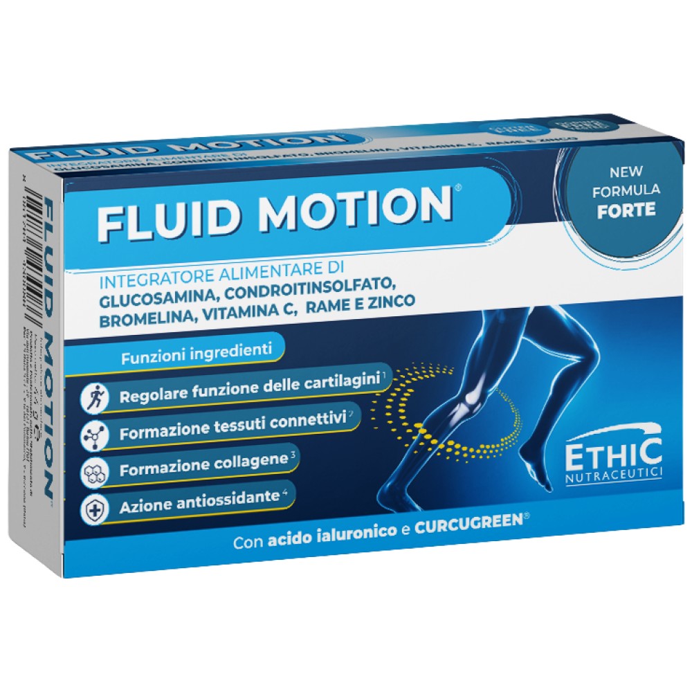 FLUID MOTION | with Bromelain & BCM95® Curcumin - 30 Таблетки