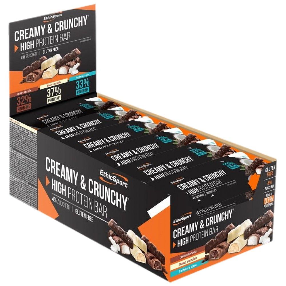 Creamy & Crunchy High Protein Bar - 24 x 30 grams