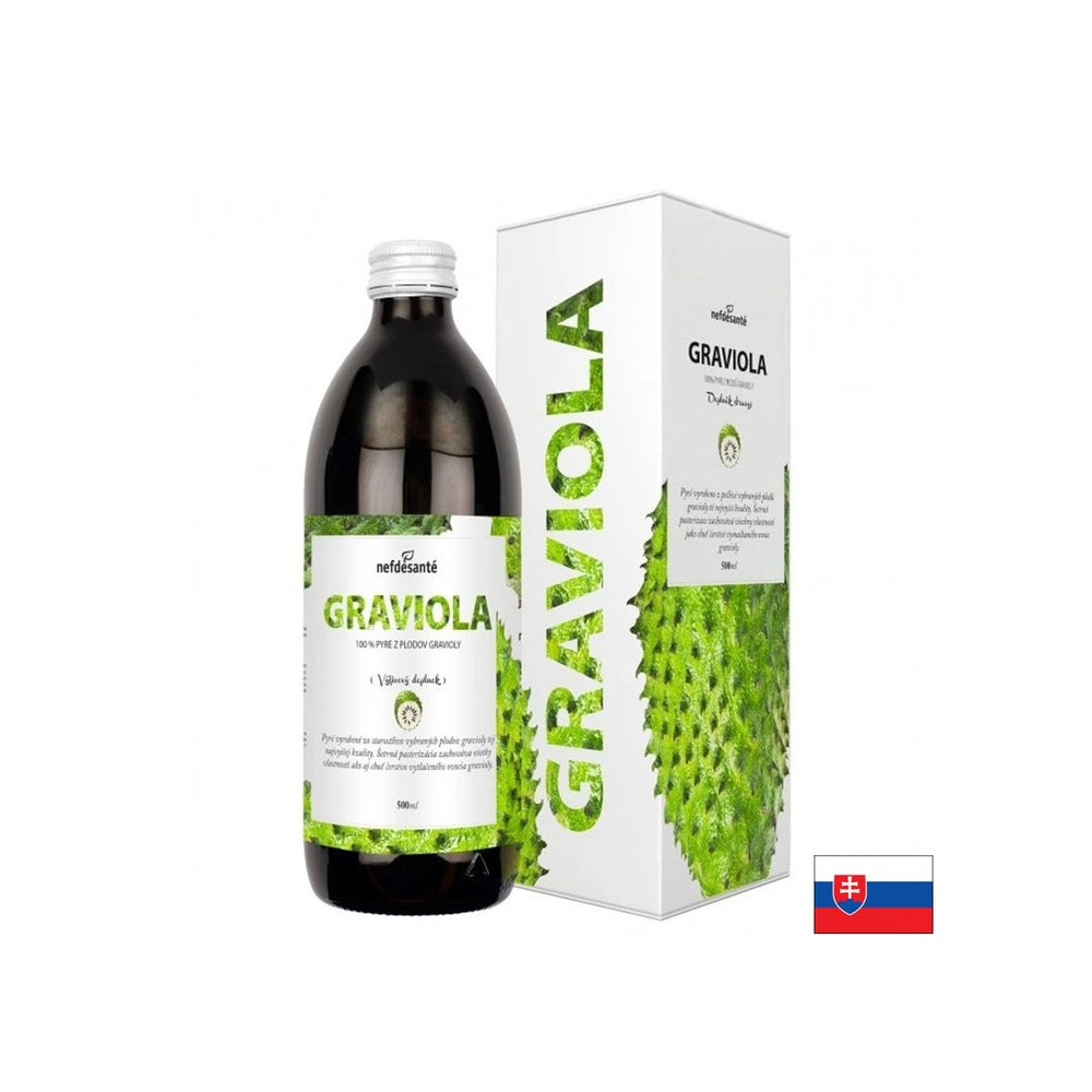 Purea graviola (frutta) - tono e forte immunità, 500 ml, 10 dosi