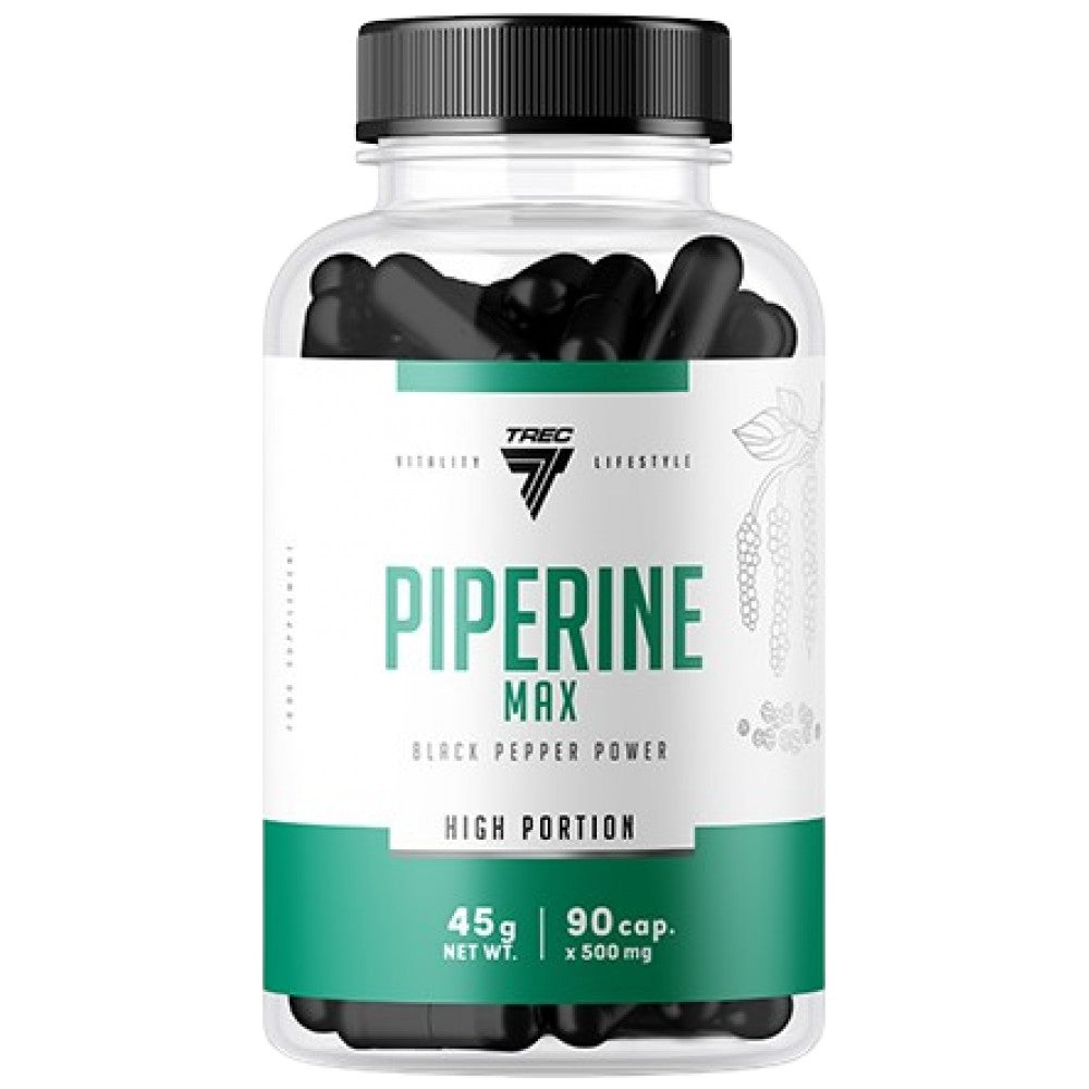 Piperine Max 35 mg | Schwaarz Pepper Kraaft - 90 Kapselen