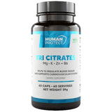 Tri Citrate | Magnesium + Potassium + Zinc - 60 capsules