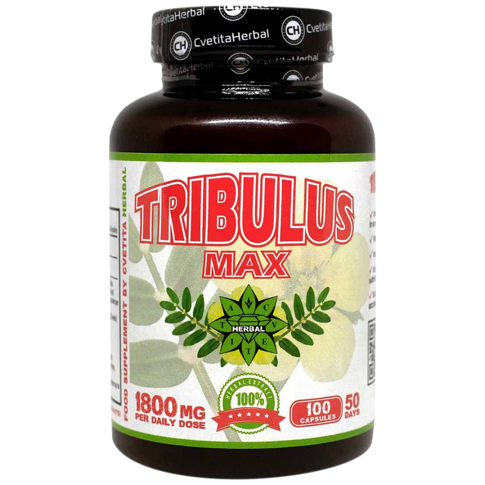 Tribulus max 1800 mg - 100 capsules