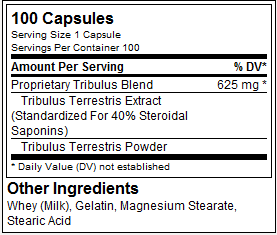 Tribulus Pro - 100 cápsulas