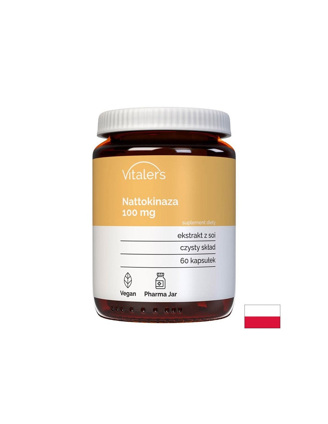 Thrombosis and impaired blood circulation - Nattokinase, 100 mg x 60 capsules