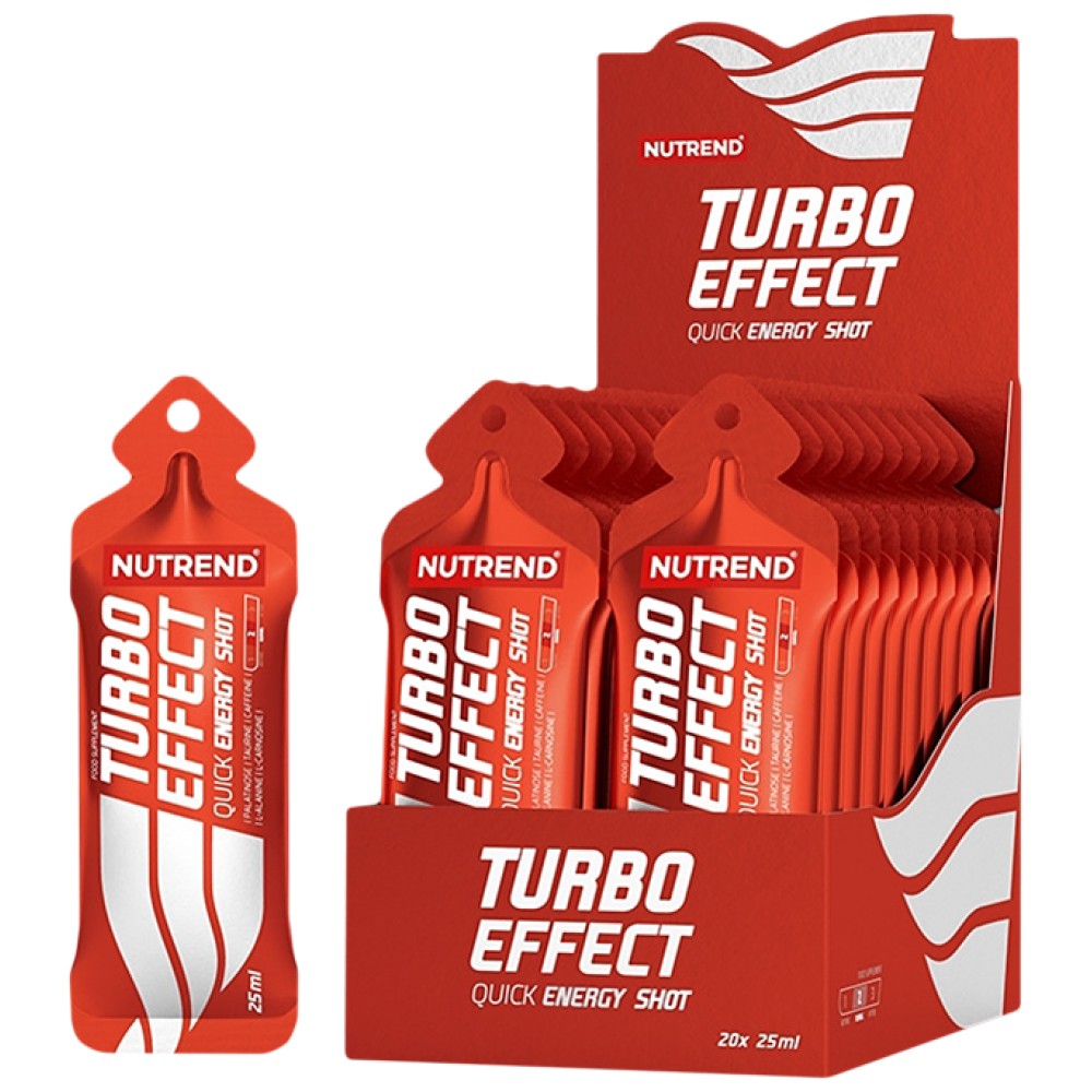 Efekt turbo strzał 20 x 25 ml