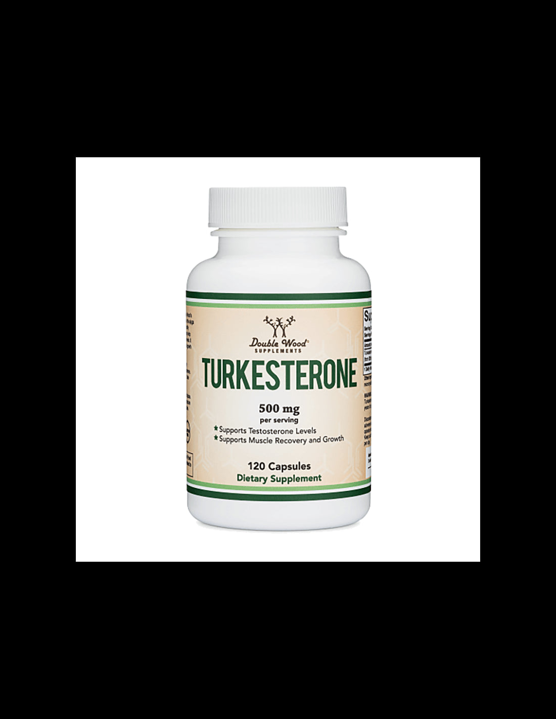 Turkesteron/ Туркестерон, 500 mg, 120 капсули Double Wood - Feel You