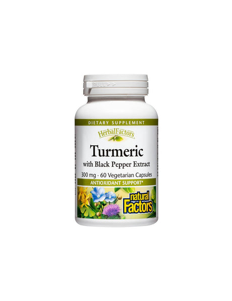 Тurmeric with Black Pepper Extract 300 mg - 60 капсули - Feel You