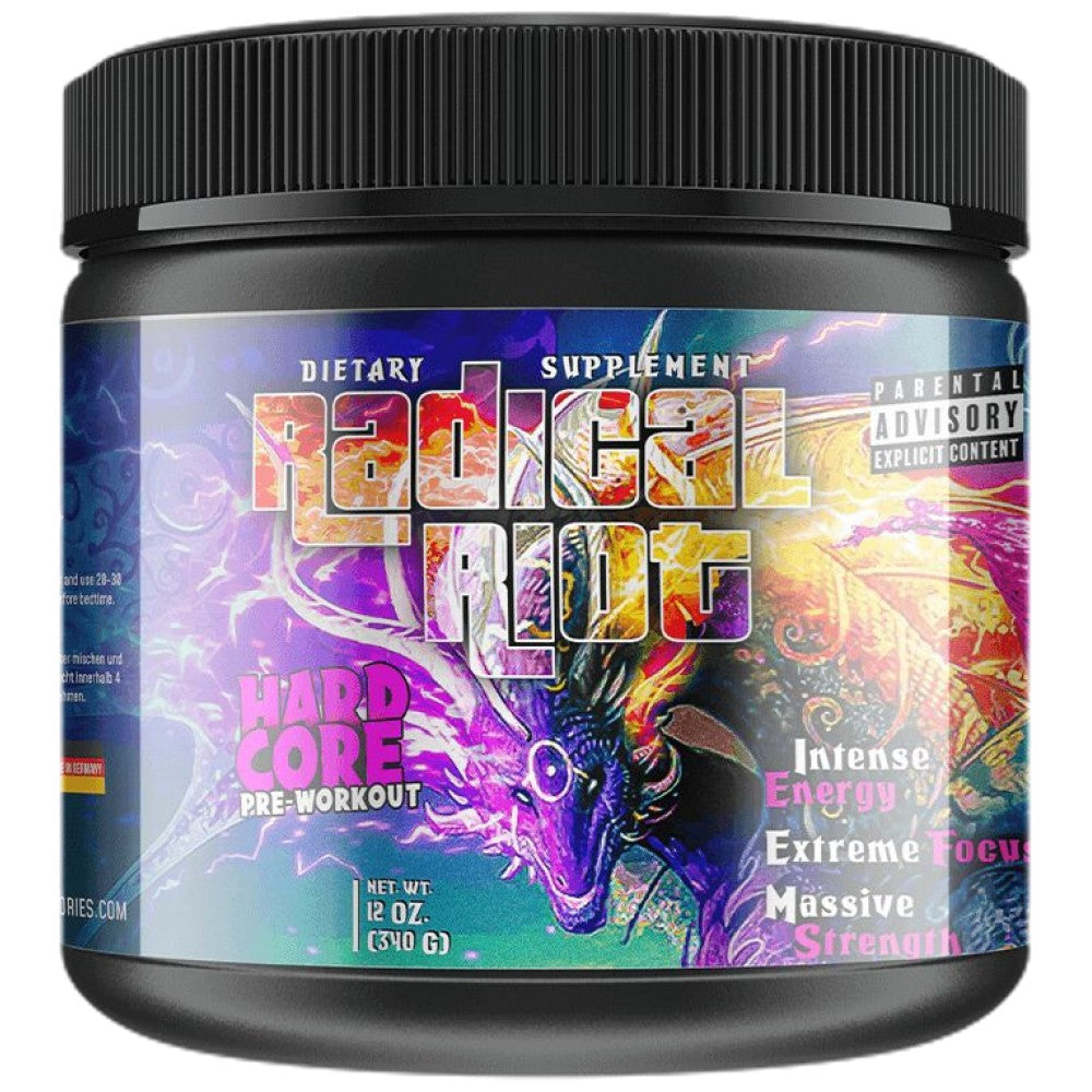 Radical Riot V3 Hardcore Pre Workout - 340 grams