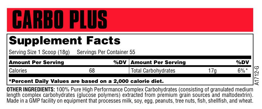 Carbo Plus - 1000 grams