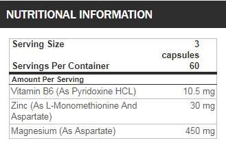 Zma Pro - 180 capsules