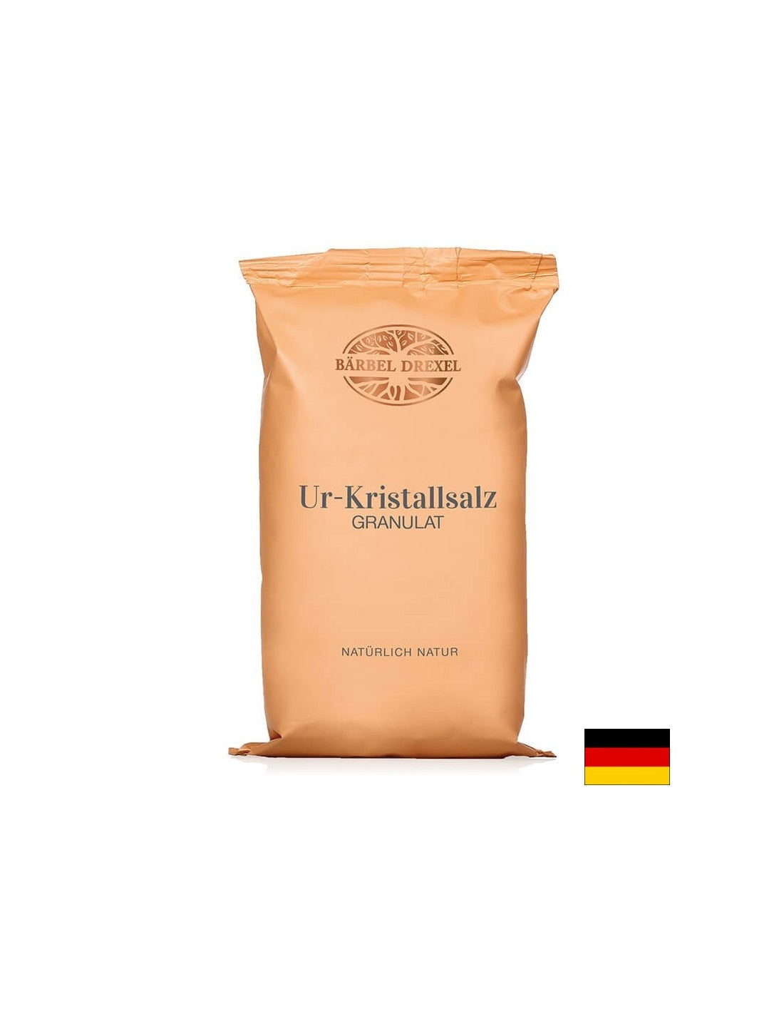 Ur -kristallzalz Granulat - Héiersstands-Steen Salz (Kristalle), 750 G Bäerbel Drexel