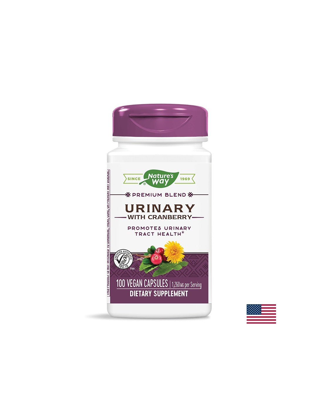 Urinary 420 mg - 100 capsules