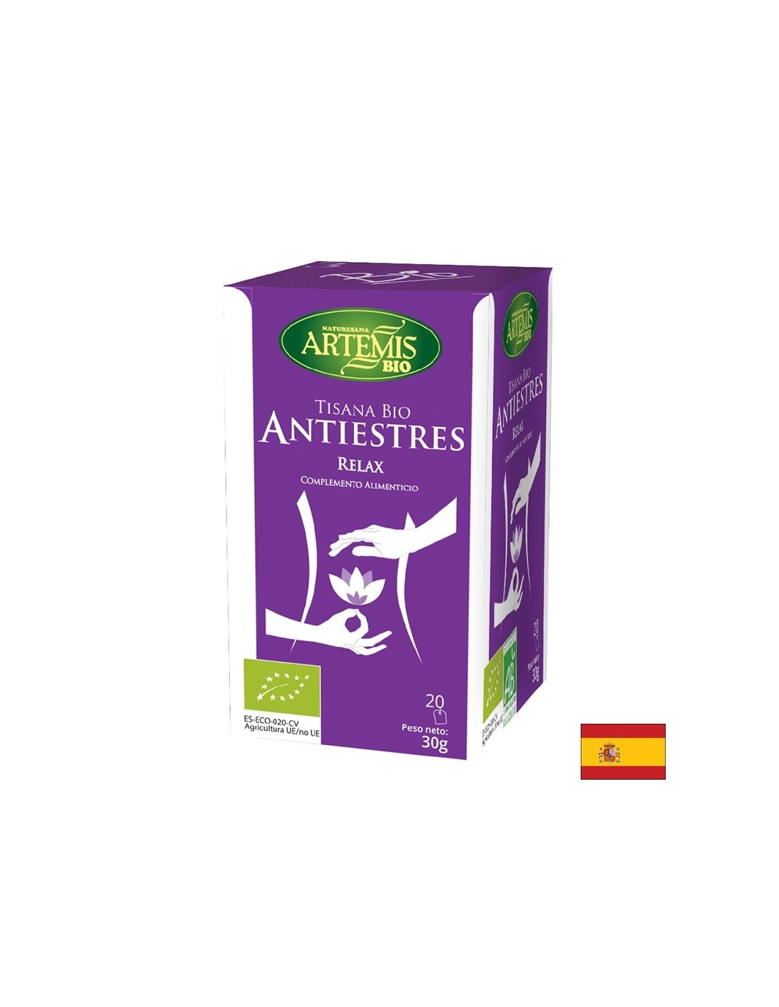 Soothing anti-stress tea, 20 filter bags