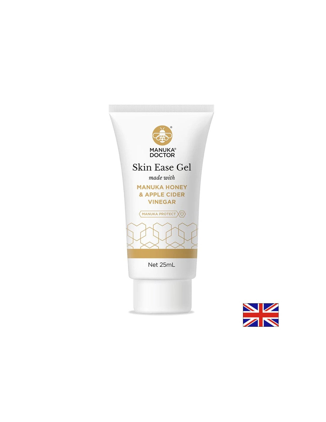 Uspokajający żel do ciała z miodem manuka i octem jabłkowym, 25 ml