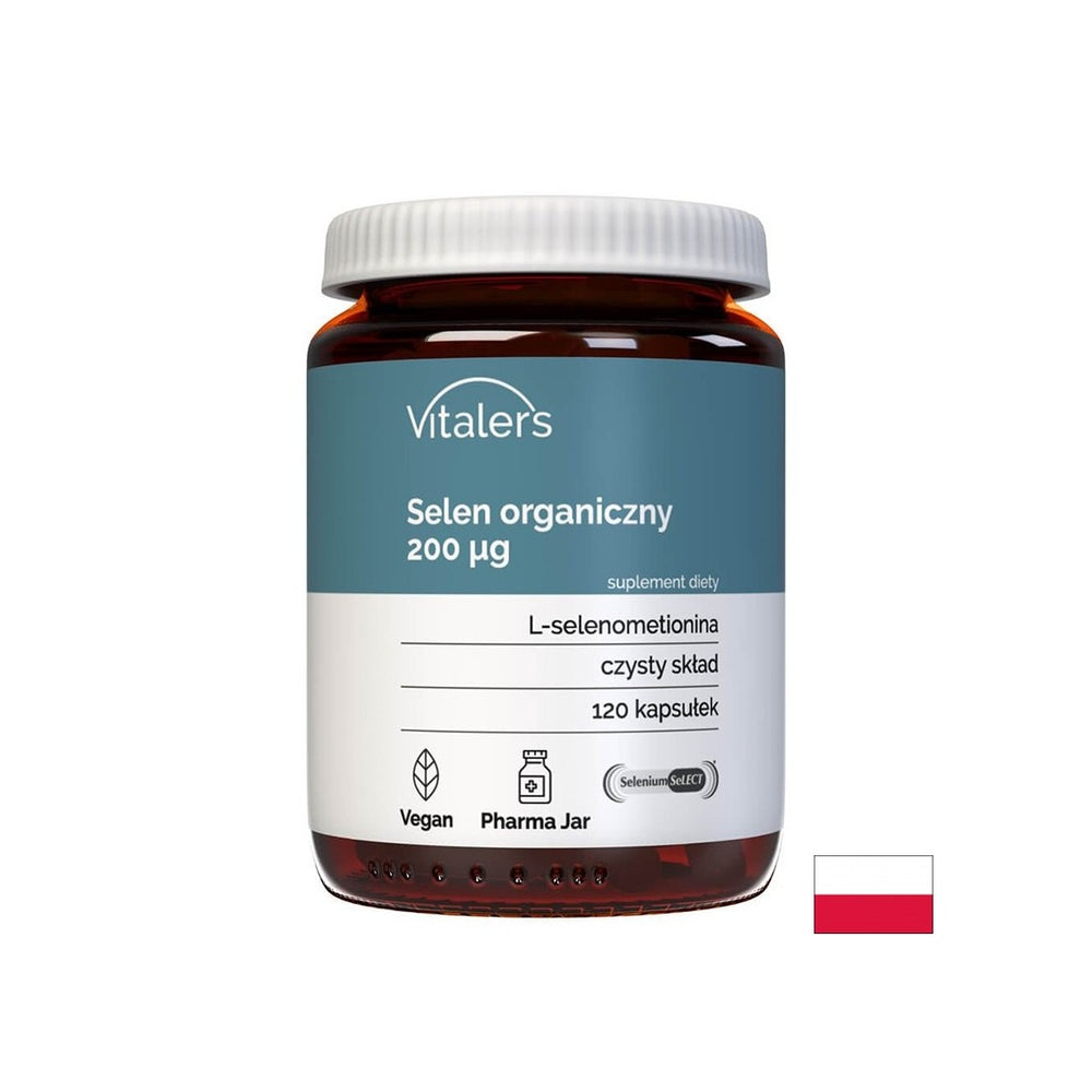 To support the thyroid gland - Selenium (L-selenomethionine), 200 µg x 120 capsules