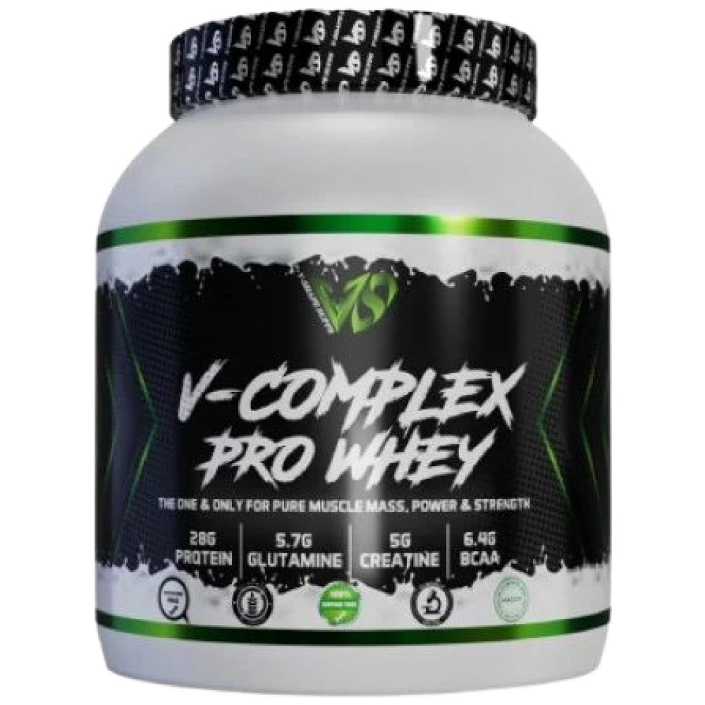 „V-Complex Pro“ išrūgos | Išrūgų baltymų koncentratas su 1800 gramų BCAA