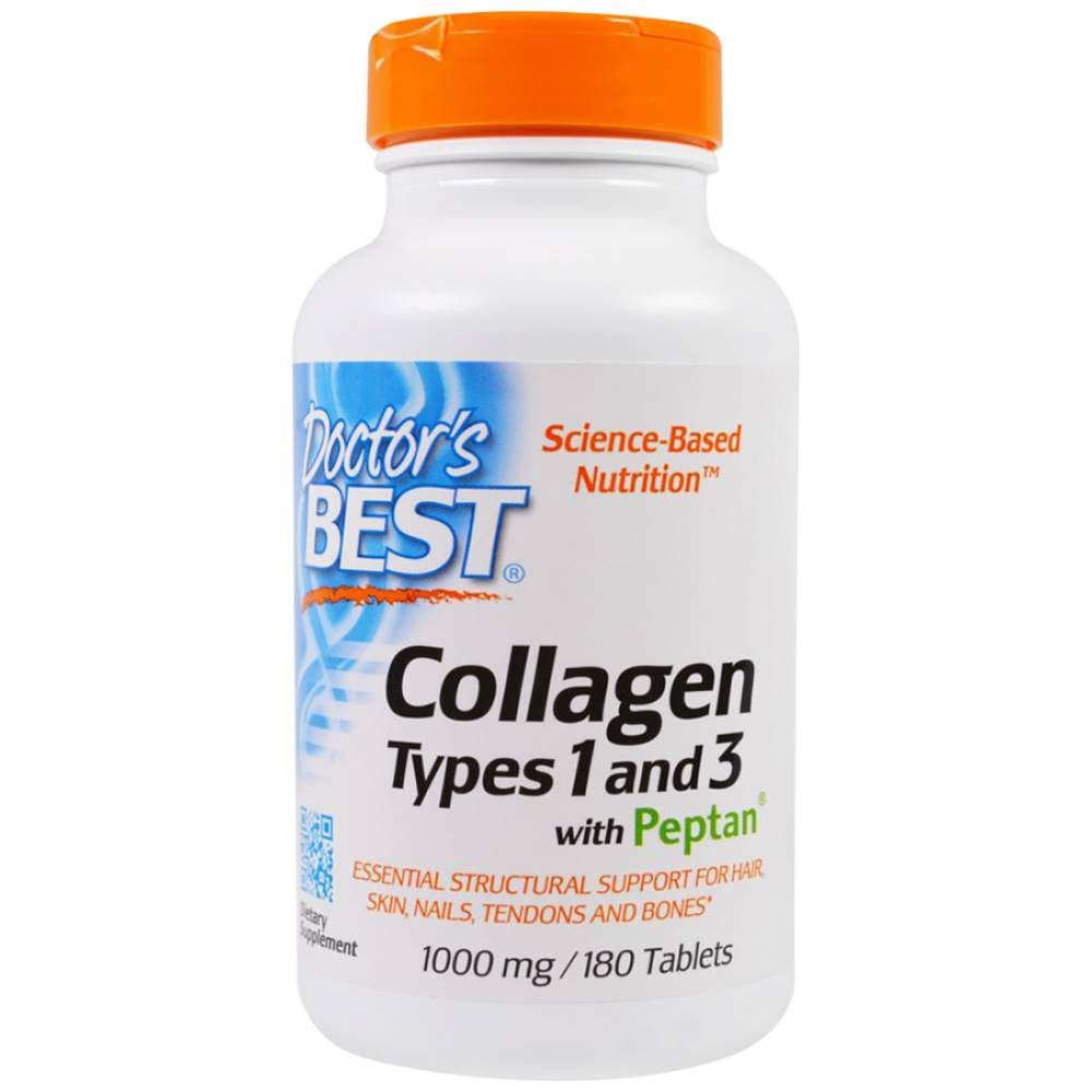 BEST Collagen Types 1 & 3 / 1000 mg - 180 Tablets