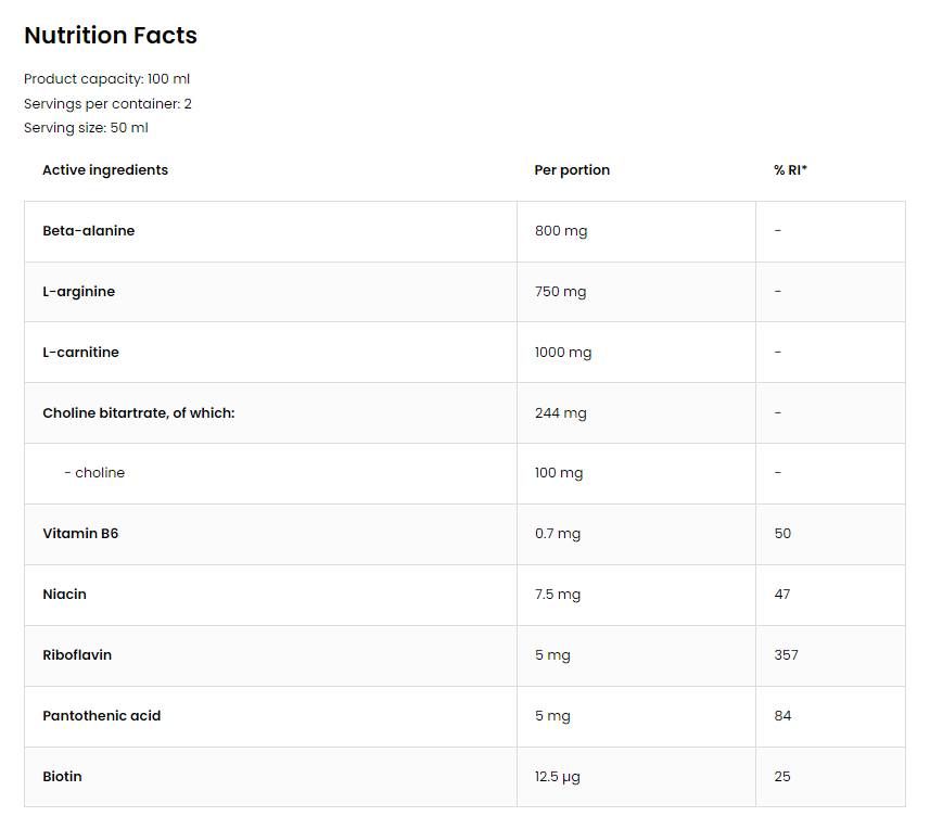 Fat Burner Shot | Stimulant -Free - 100 ml