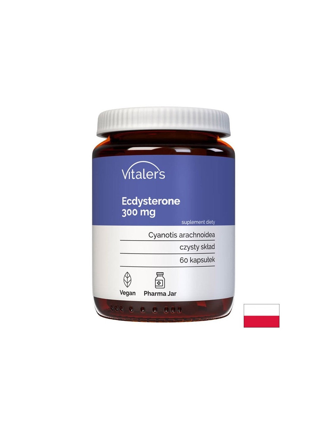 Recovery after exercise - Ecdysterone, 300 mg x 60 capsules