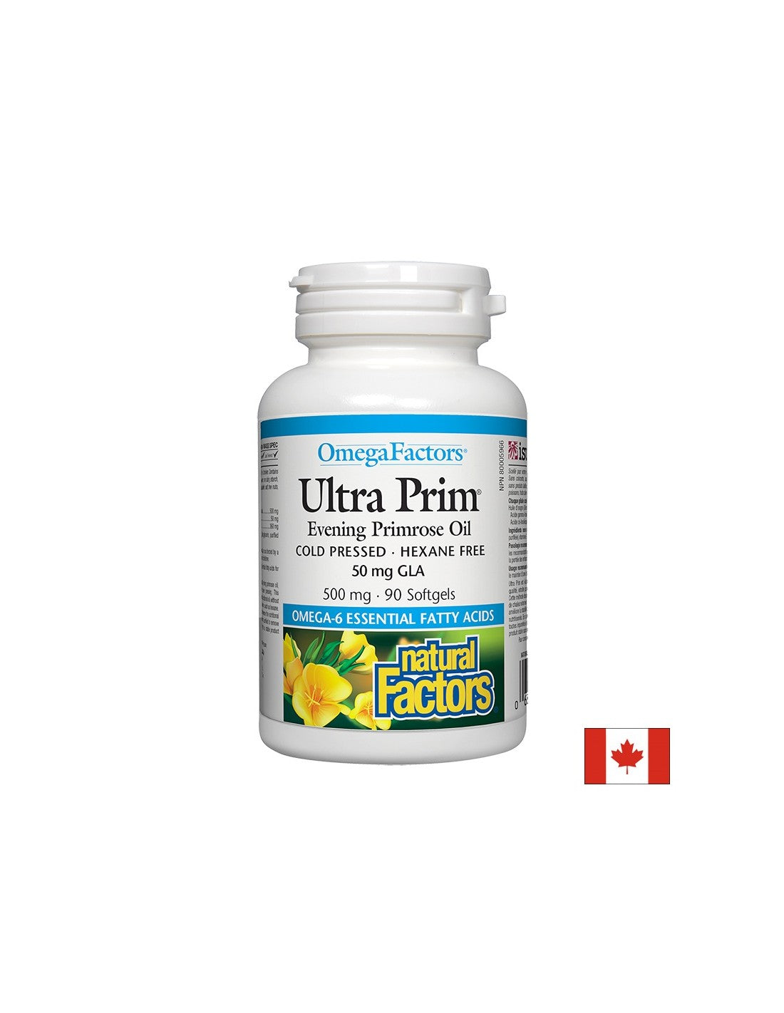 Ultra Prim Ulei de primula de seara 500 mg - 90 capsule de gel
