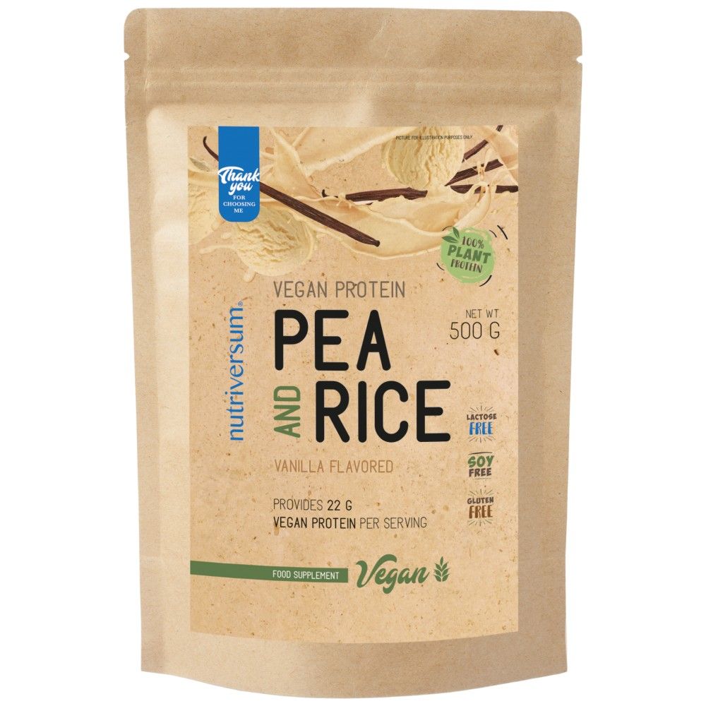 Vegan Protein | Pea and Rice - 500 grams