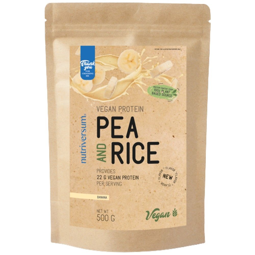 Vegan Protein | Pea and Rice - 500 grams