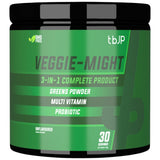 Veggie-Might | 3 1 pilnoje formulėje ~ Žalieji ir daugialypės vitamino ir probiotikų - 180 gramų