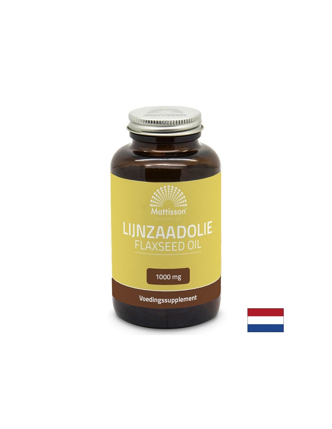 Wysoki cholesterol, zdrowie kobiet - olej lniany, 1000 mg x 90 kapsułek miękkich