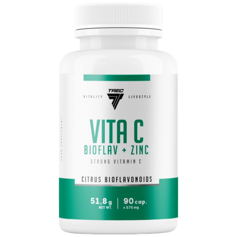 Vita C Bioflav + Zinc - 90 капсули