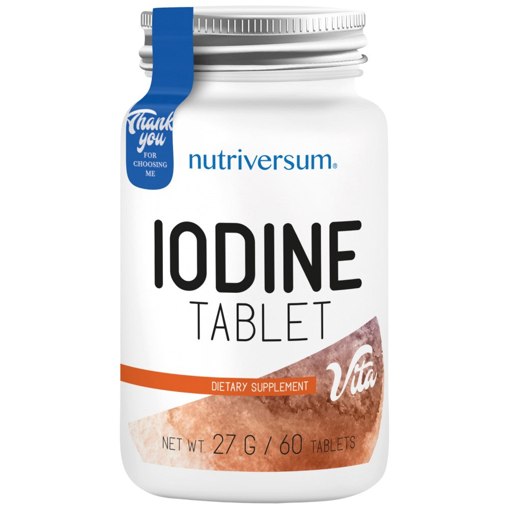 Jodo tabletė 100 mcg - 60 tablečių