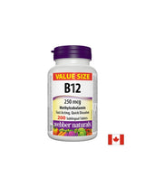 Vitamine B12 methylcobalamine - vitamine B12 methylcobalamine 250 µg, 200 sublinguale tabletten