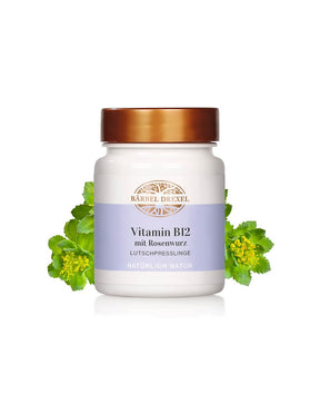 For stress and fatigue - Formula with vitamin B12 and golden root, 90 lozenges Bärbel Drexel - Nutra Best Europe