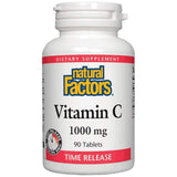 Vitamina C 1000 mg de liberação de tempo - 90 comprimidos