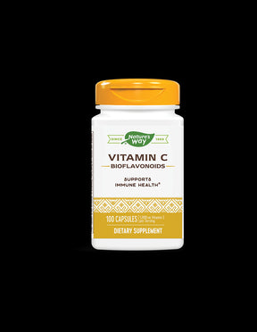 Vitamin C Bioflavonoids/ Vitamin C & Bioflavones 500 mg x 100 capsules Nature's Way - Nutra Best Europe