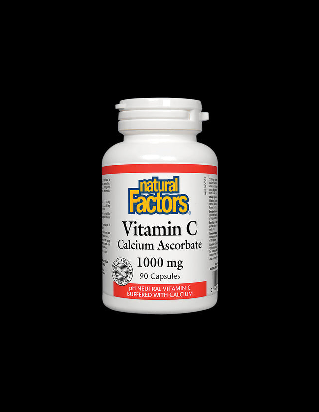 Vitamin C 1000 mg | Calcium Ascorbate Caps - 90 капсули - Feel You