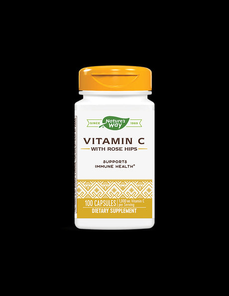 Vitamin C with Rose Hips 500 mg - 100 капсули - Feel You