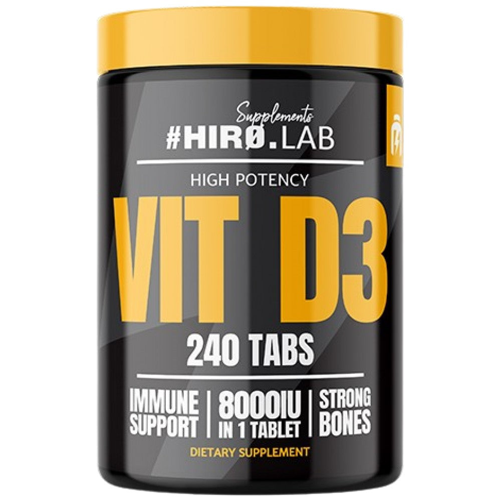 Vitaminas D3 8000 IU 240 tabletės