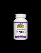 Vitamin E 200 IU Natural Source Tocopherol - 90 капсули - Feel You