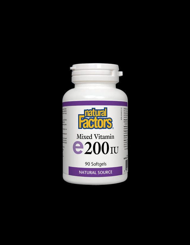 Vitamin E 200 IU Natural Source Tocopherol - 90 капсули - Feel You