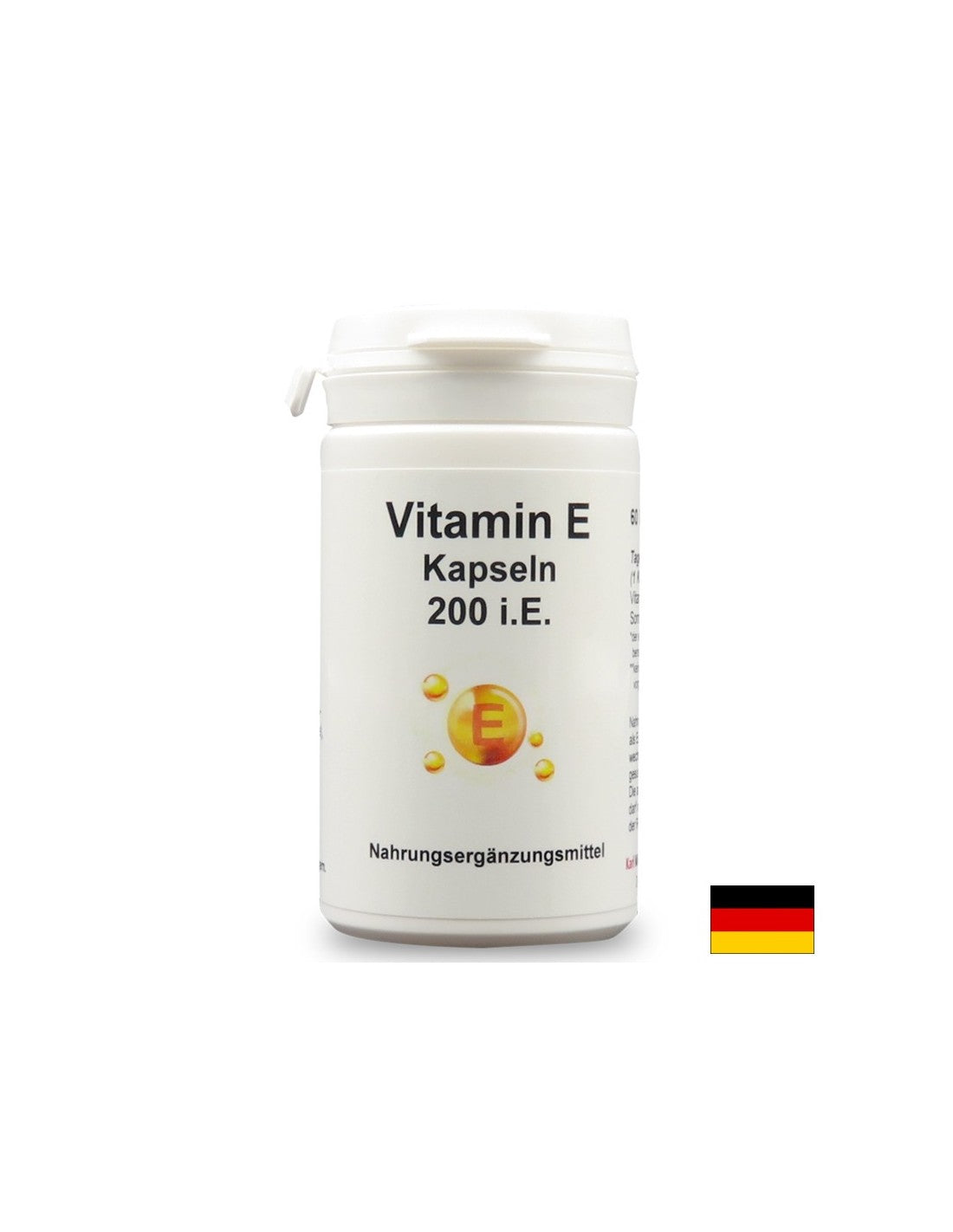 Vitamin E (d-alpha tocopherol and sunflower oil), 134 mg x 60 capsules
