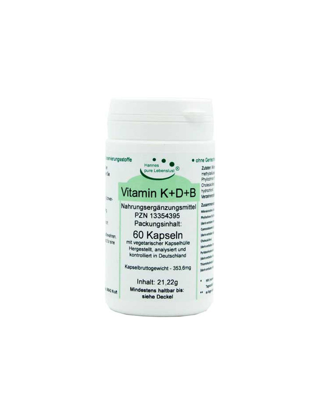 Vitamin K + D + B - Витамин K + D + B, 60 капсули El Compra - Feel You