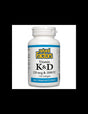 Vitamin K2 120 mcg | D3 1000 IU - 120 Гел капсули - Feel You