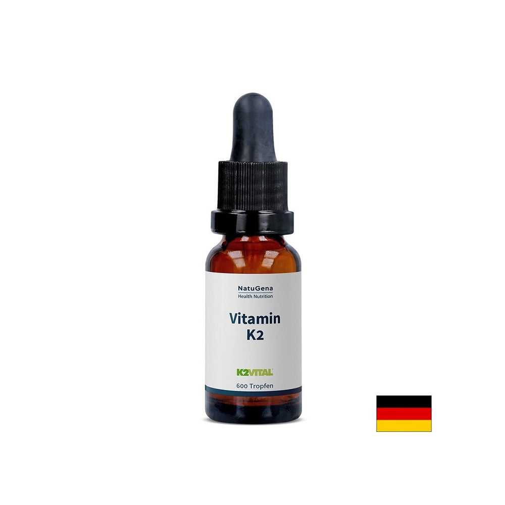 Vitamin K2 (menaquinone MK-7) - Bone health and calcium balance, 20 ml drops, 75 doses