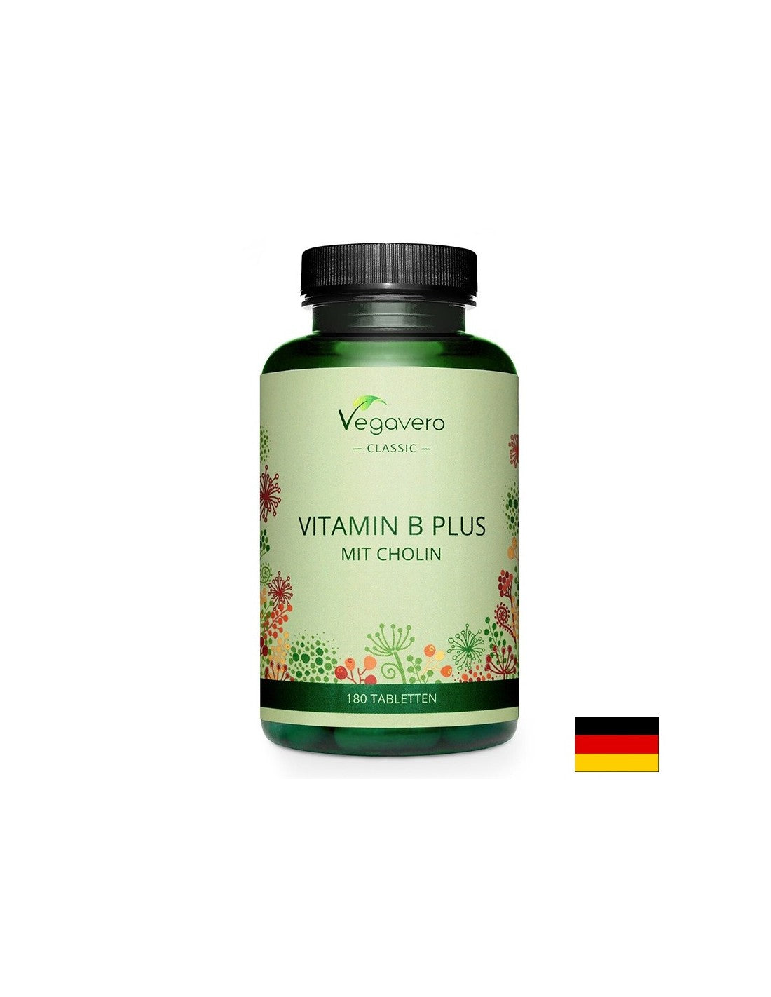 Vitamin B Plus with Choline, 180 tablets