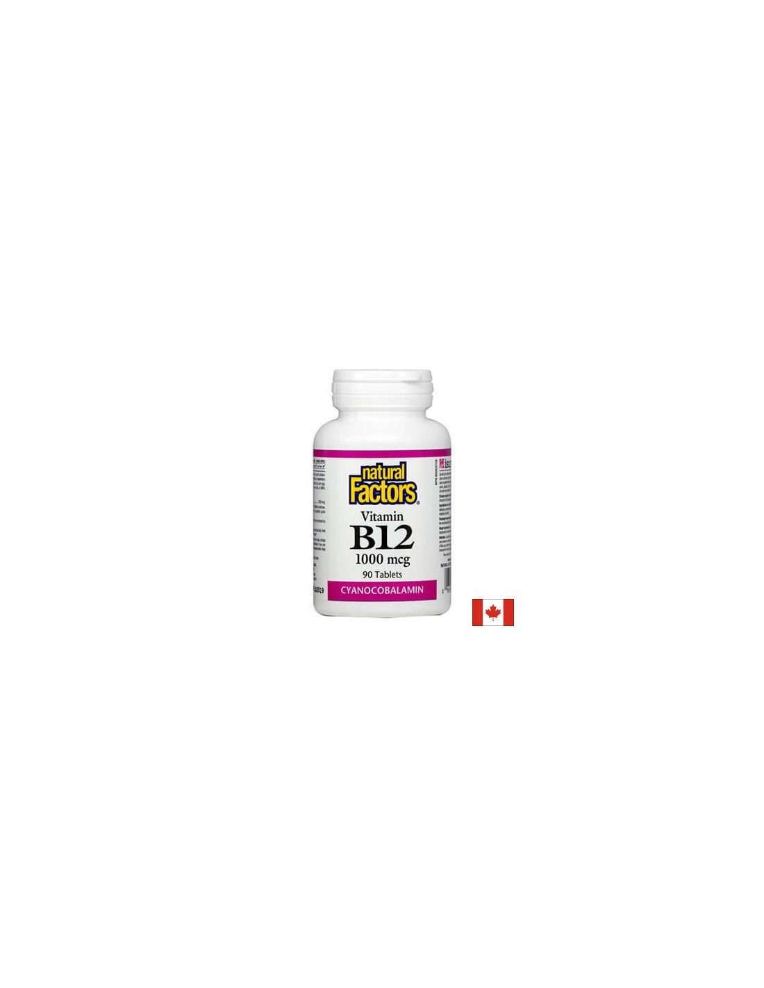 Vitamina B12 cianocobalamina 1000 mcg - 90 compresse