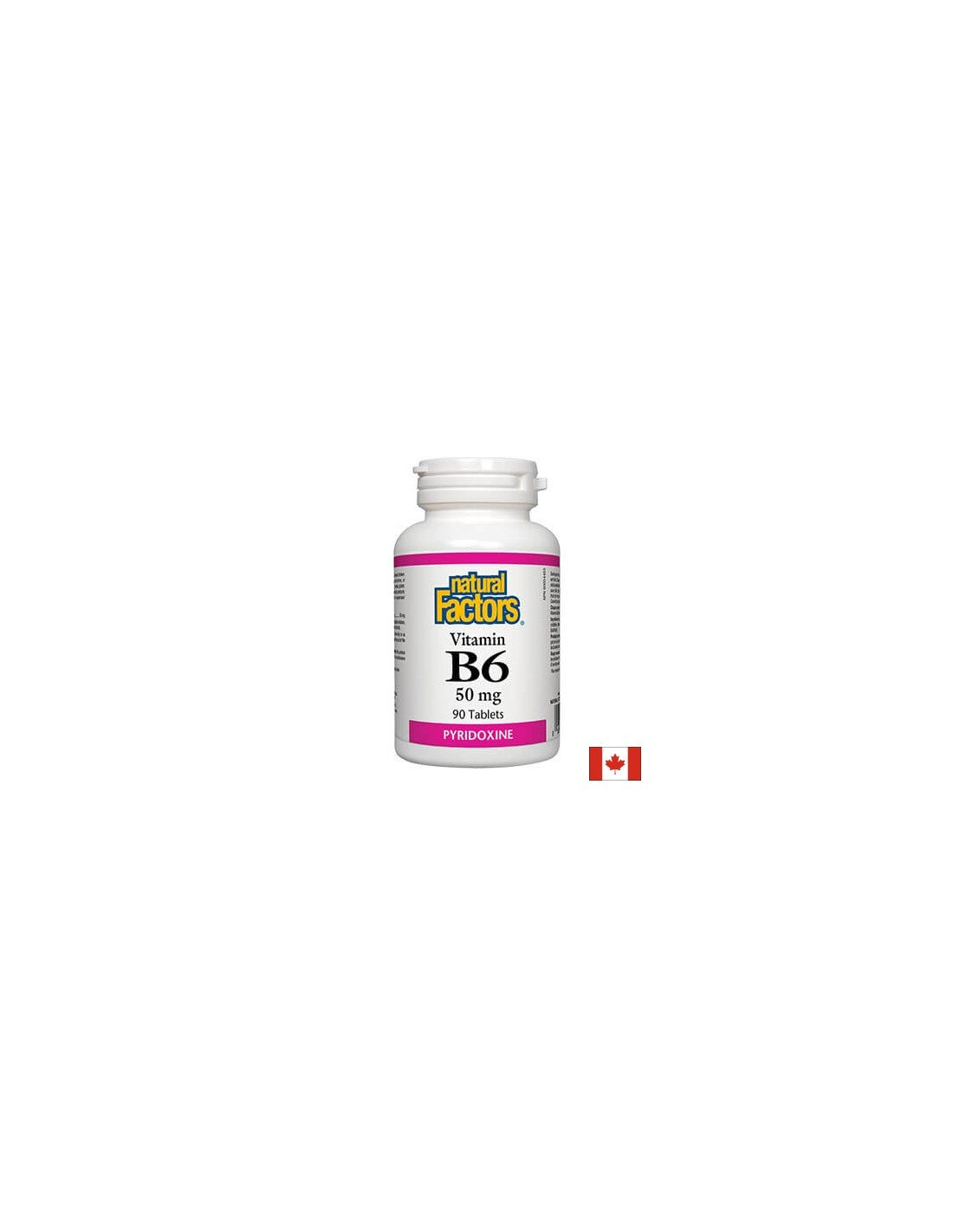 Vitamin B6 50 mg - 90 Tablets