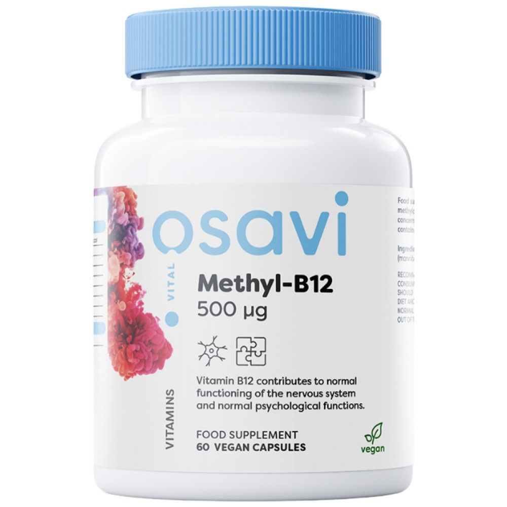 Methyl -B12 500 mcg - 60 capsules